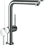 Hans Grohe Hansgrohe Talis M54 Einhebel-K&uuml;chenmischer 270, Niederdruck, 1jet Chrom