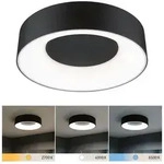 Paulmann LED Deckenleuchte Casca IP44 White Switch 1500lm 230V 16W Schwarz...