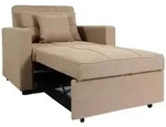 Mendler Schlafsessel HWC-L90, Klappsessel Schlafsofa G&auml;stebett Relaxsessel,
