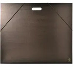 Exacompta Zeichenmappe mit Gummizug und Griff f&uuml;r Format 50x70cm, Kraft schwarz,