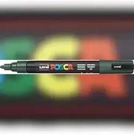 uni-ball Faber Castell Marker UNI POSCA PC-5M 1,8-2,5 englisch gr&uuml;n