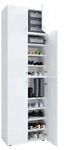 VCM LonaXXL Schuhschrank 6 T&uuml;ren wei&szlig;.