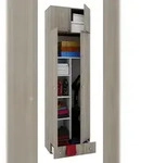 VCM Vandol II Universalschrank mit Aufsatz 4 T&uuml;ren und 1 Schublade Sonoma-Eiche