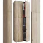 VCM Kleiderschrank Lona Sonoma-Eiche (S&auml;gerau) B. 70 x H. 184 x T. 40 cm