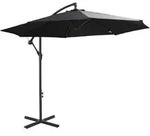 Outsunny - Sonnenschirm - 300Lx300Wx250Hcm - Schwarz