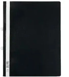 DURABLE Schnellhefter 100 Blatt 2580 DIN A4 &Uuml;berbreite Schwarz Hartfolie