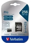 Verbatim Pro U3 256GB microSDXC Karte, Wasserfest, UHS-I