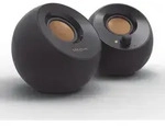 Creative Pebble 2.0-Lautsprecher, 3,5-mm-Stereo-Klinke, USB-betrieben, schwarz