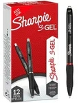 SHARPIE&reg; Gelschreiber 2136599 Schreibfarbe Rot 12er Schachtel