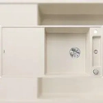 BLANCO GmbH + Co KG BLANCO AXIA III XL 6 S-F Einbausp&uuml;le SILGRANIT softwei&szlig; ab 60