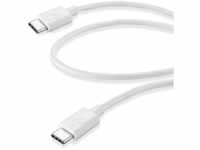 Cellular Line Power Cable 60cm - USB-C to USB-C USBDATA06USBC2CW