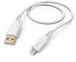 Hama Stecker Lightning auf USB A 1,5 m 201568 Flexible (Wei&szlig;) 00201568