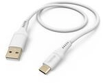 Hama 0,48 Gbit/s Stecker USB A auf USB C 1,5 m 201571 Flexible (Wei&szlig;) 00201571