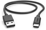 Hama 0,48 Gbit/s Stecker USB A auf USB C 0,5 m 201705 (Schwarz) 00201705