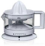 Braun 20 W CJ3000 Zitruspresse (Transparent, Wei&szlig;) 0X22611001