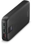 Hama 10000 mAh Powerbank USB Typ-C 201718 Power Pack PD10 (Anthrazit) 00201718