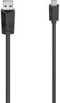 Hama 0,48 Gbit/s Stecker USB C auf USB A 3 m 200633 (Schwarz) 00200633