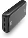 Hama 20000 mAh Powerbank USB Typ-C 201710 Power Pack Performance 20 (Anthrazit)