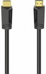 Hama 18 Gbit/s Stecker Gerade HDMI auf HDMI Typ A (Standard) 7,5 m 205008 (Schwarz)