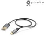 Hama 0,48 Gbit/s Stecker USB A auf Micro-USB B 1,5 m 201549 Metall (Anthrazit)