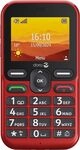 Doro 4G Smartphone 6,1 cm (2.4 Zoll 2 MP Single SIM Leva L10 (Rot) 8754
