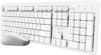 Trust Heimb&uuml;ro Tastatur RF Wireless Ody II (Wei&szlig;) 25468
