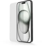 Hama Klare Bildschirmschutzfolie Glas 9H f&uuml;r Apple iPhone 16 Pro Max Schlagfest,