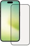 Vivanco Klare Bildschirmschutzfolie Glas 9H f&uuml;r Apple iPhone 15 Plus Sto&szlig;fest,