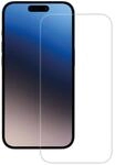 Vivanco geh&auml;rtetes Glas 9H f&uuml;r Apple iPhone 15 Pro Schmutzabweisend, Schlagfest,