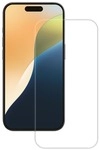 Vivanco Klare Bildschirmschutzfolie geh&auml;rtetes Glas 9H f&uuml;r Apple iPhone 16 Plus
