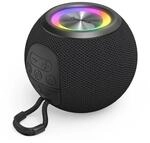 Hama 5 W Bluetooth Lautsprecher Laufzeit bis 10 h 188237 Ball Shape (Schwarz)