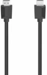 Hama 18 Gbit/s Stecker Gerade HDMI auf HDMI Typ A (Standard) 3 m 200703 (Schwarz)