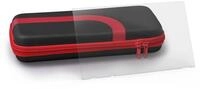 Urage Gaming-Controllergeh&auml;use Nintendo Switch 8in1 Zubeh&ouml;r-Set (Schwarz, Rot)