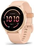 Garmin Digital 42 mm Smartwatch Rund 264 h V&iacute;voactive 6 (Pink) 010-02985-03