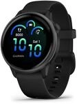 Garmin Digital 42 mm Smartwatch Rund 264 h V&iacute;voactive 6 (Schwarz) 010-02985-00
