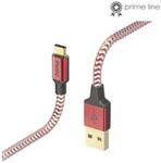 Hama 480 Mbit/s Stecker USB A auf USB C 1,5 m 201559 Reflective (Rot) 00201559