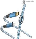 Hama Stecker Lightning auf USB C 1,5 m 201561 Reflective (Blau) 00201561
