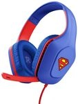 Trust Over Ear Kopfh&ouml;rer Kabelgebunden GXT415SM Zirox (Blau, Rot) 25738