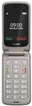 Gigaset 2G Smartphone 7,11 cm (2.8 Zoll) 0,3 MP Single SIM (Titanium silver) GL595