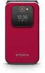Emporia 4G Smartphone 7,11 cm (2.8 Zoll) 2 MP Single SIM Joy V228 Seniorenhandy (Rot)