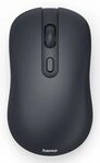 Hama 1600 DPI B&uuml;ro Maus Optisch 173075 WM-200 (Schwarz) 00173075