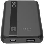 Cellular Line 5000 mAh Powerbank USB Typ-C Entry (Schwarz) PBENTRY5000K