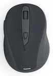 Hama 1600 DPI B&uuml;ro Maus Optisch 173077 WM-400 (Schwarz) 00173077