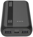Cellular Line 10000 mAh Powerbank USB Typ-C Entry (Schwarz) PBENTRY10000K