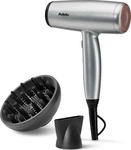 BaByliss D580DE, BaByliss Haartrockner 2100 W D580DE Cosmos (Satinierter Stahl)