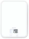 Beurer Elektronische K&uuml;chenwaage bis 5 kg Genauigkeit 1 g KS19 Pure White (Wei&szlig;)
