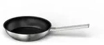 (Schwarz, Edelstahl) HZ9CF240 Allzweckpfanne 24 cm Rund 