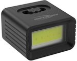 Ansmann Taschenlampe COB LED-Leuchte mit 9V Batterie batteriebetrieben 1600-0714