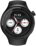 Motorola 47 mm Smartwatch Rund IP68 Moto Watch (Schwarz) PG38C08254