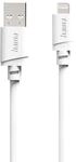 Hama Stecker Lightning auf USB A 2 m 201801 (Wei&szlig;) 00201801